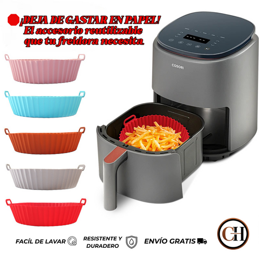 Pack de 6 cestas de silicona reutilizable
